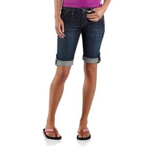 Carhartt Women's WB072 - Original Fit Tomboy Cuffed Stretch Shorts  |  Size:  2